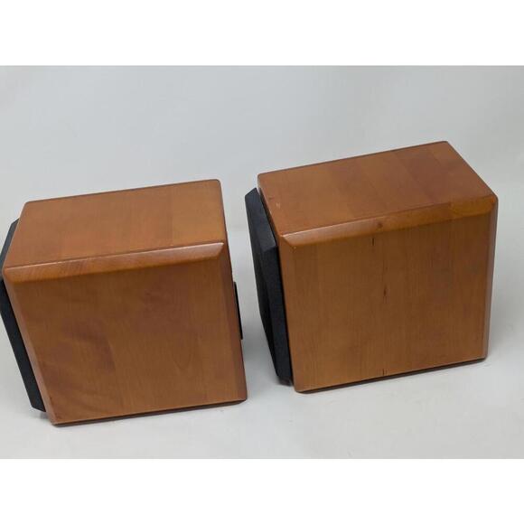 Pioneer Mini Micro Compact Small Tiny Bookshelf Speakers Wood Wooden S-MT3W - Picture 5 of 8